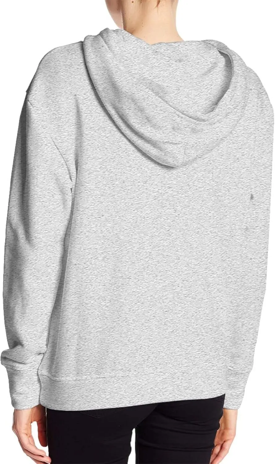 Adult Long Sleeve Hoodies Tops Casual Hooded Sweatshirt Clothes