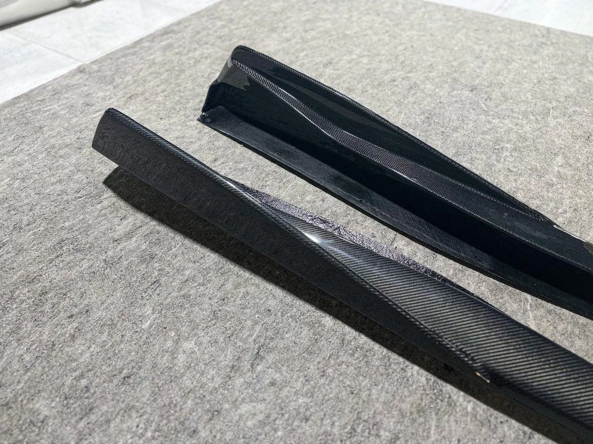 Aero Republic Carbon Fiber Side Skirts 5VM Style for Corvette C8 2020-ON