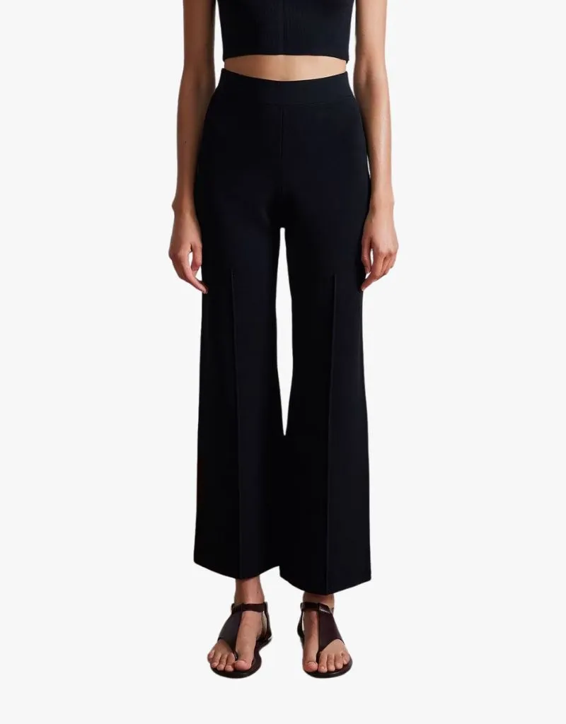 Apiece Apart Rene Pull On Pants in Black