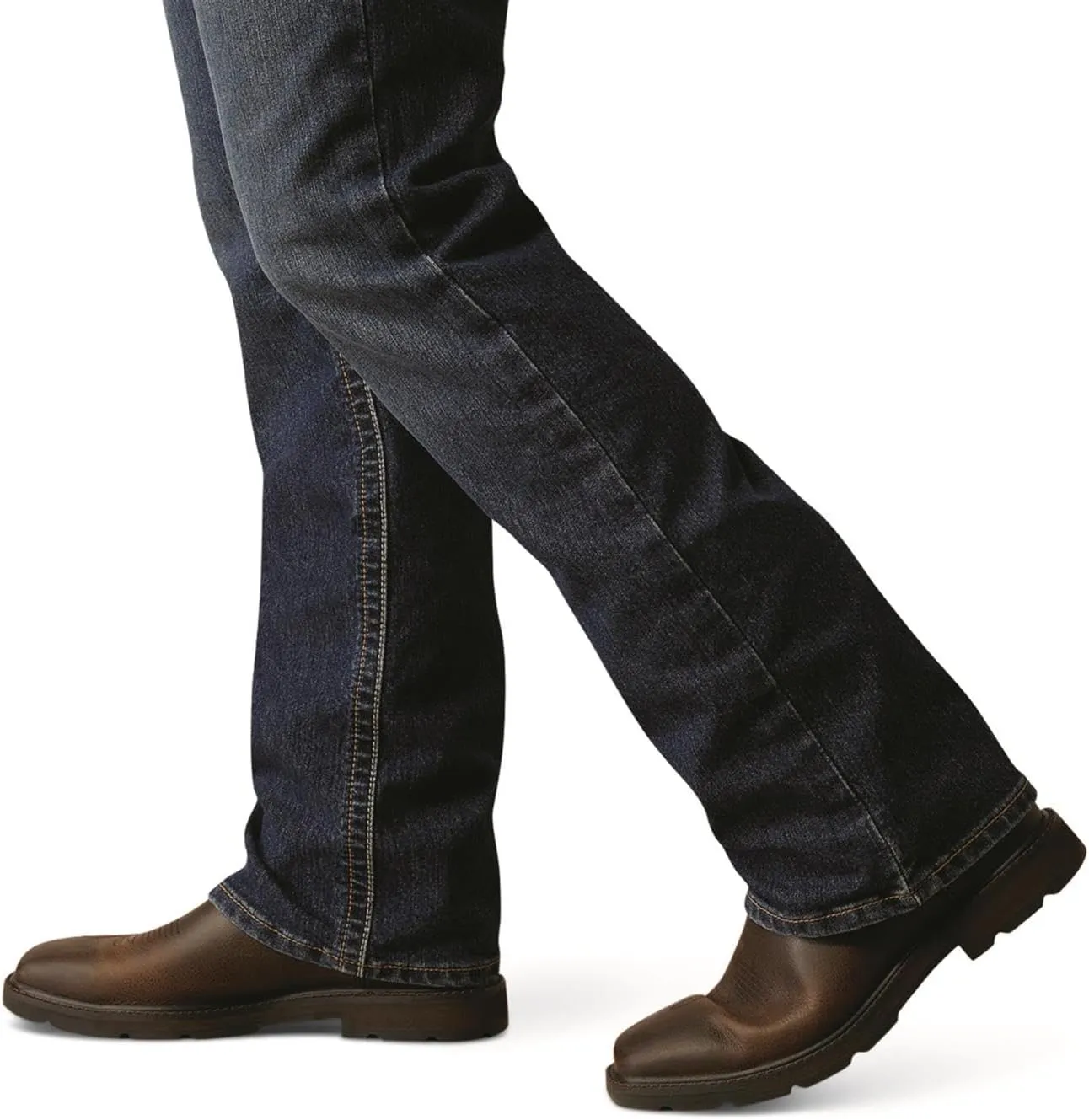 ARIAT Mens Rebar M4 Relaxed Rail Boot Cut Jean