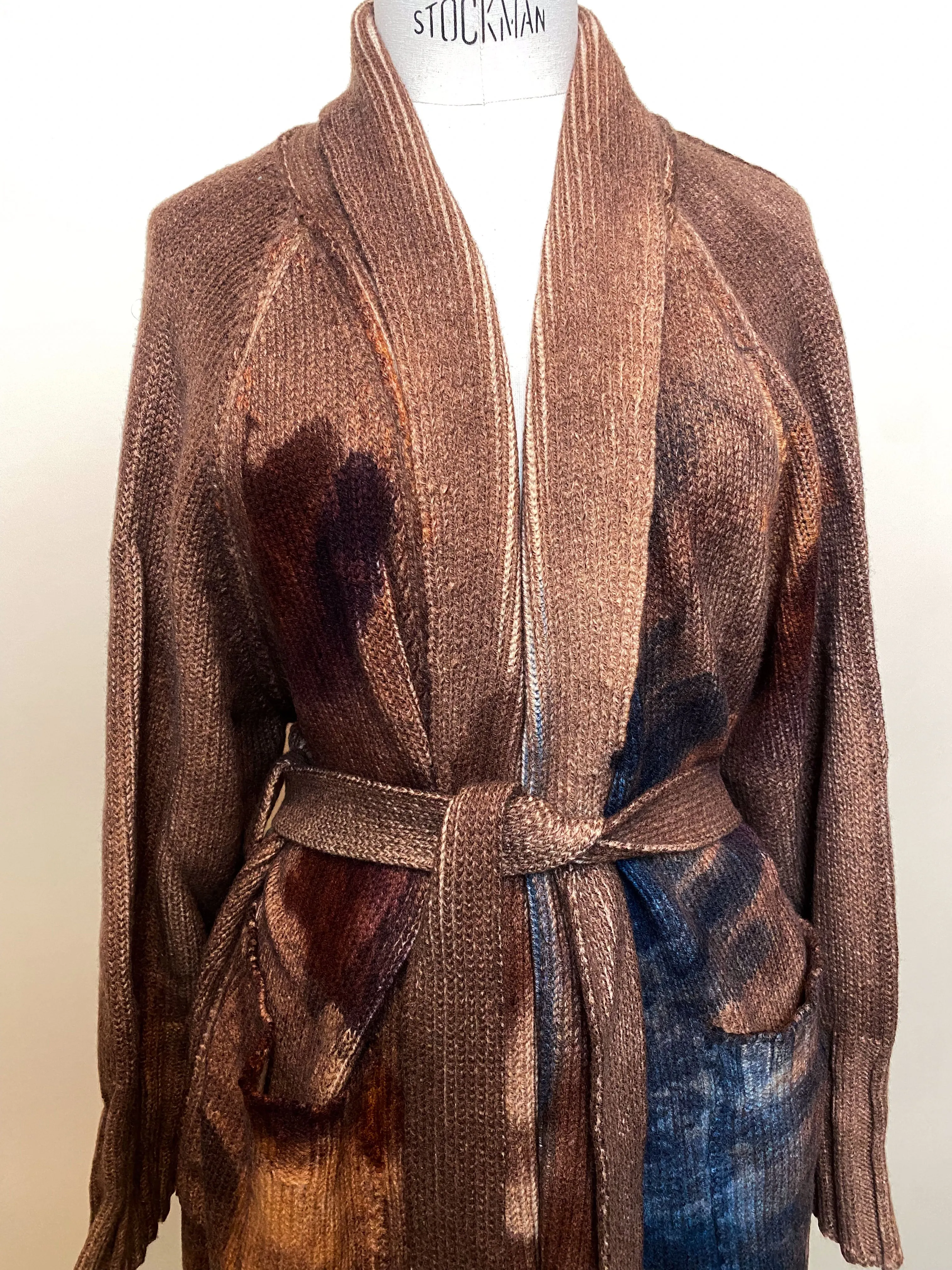 Avant Toi - Atlante V-Neck Eco-Cashmere Wrap Cardigan(X-Small)
