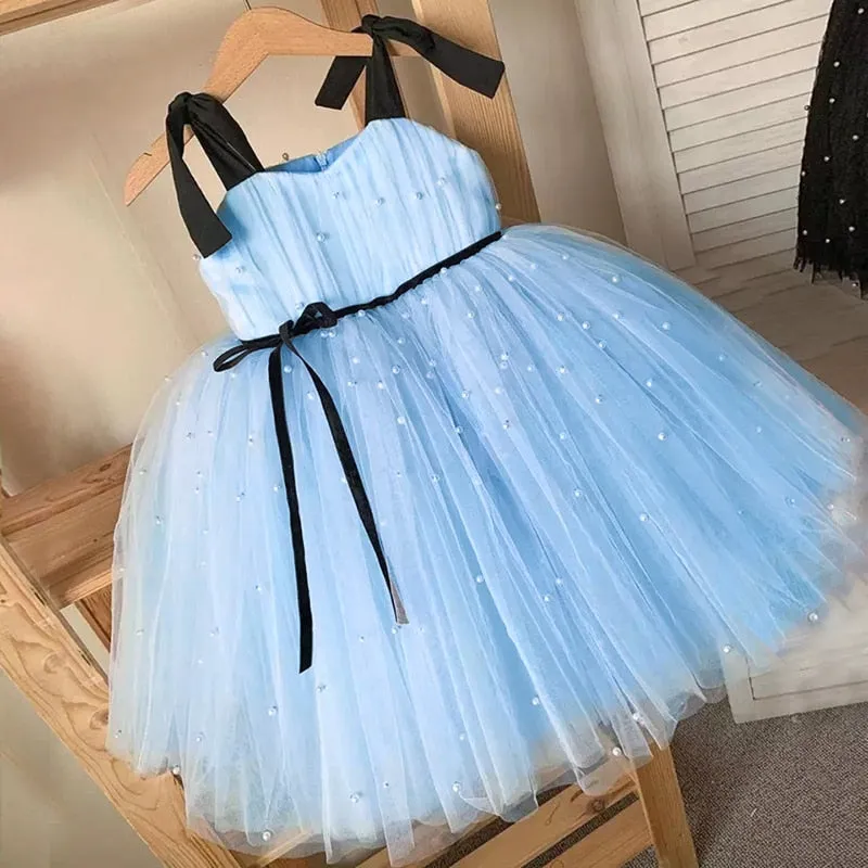 Baby Dress Girl 1st Birthday Dress For Baby Girl Dress Bowknot Princess Dresses Flower Girls Wedding Party Tutu Kids Clothes