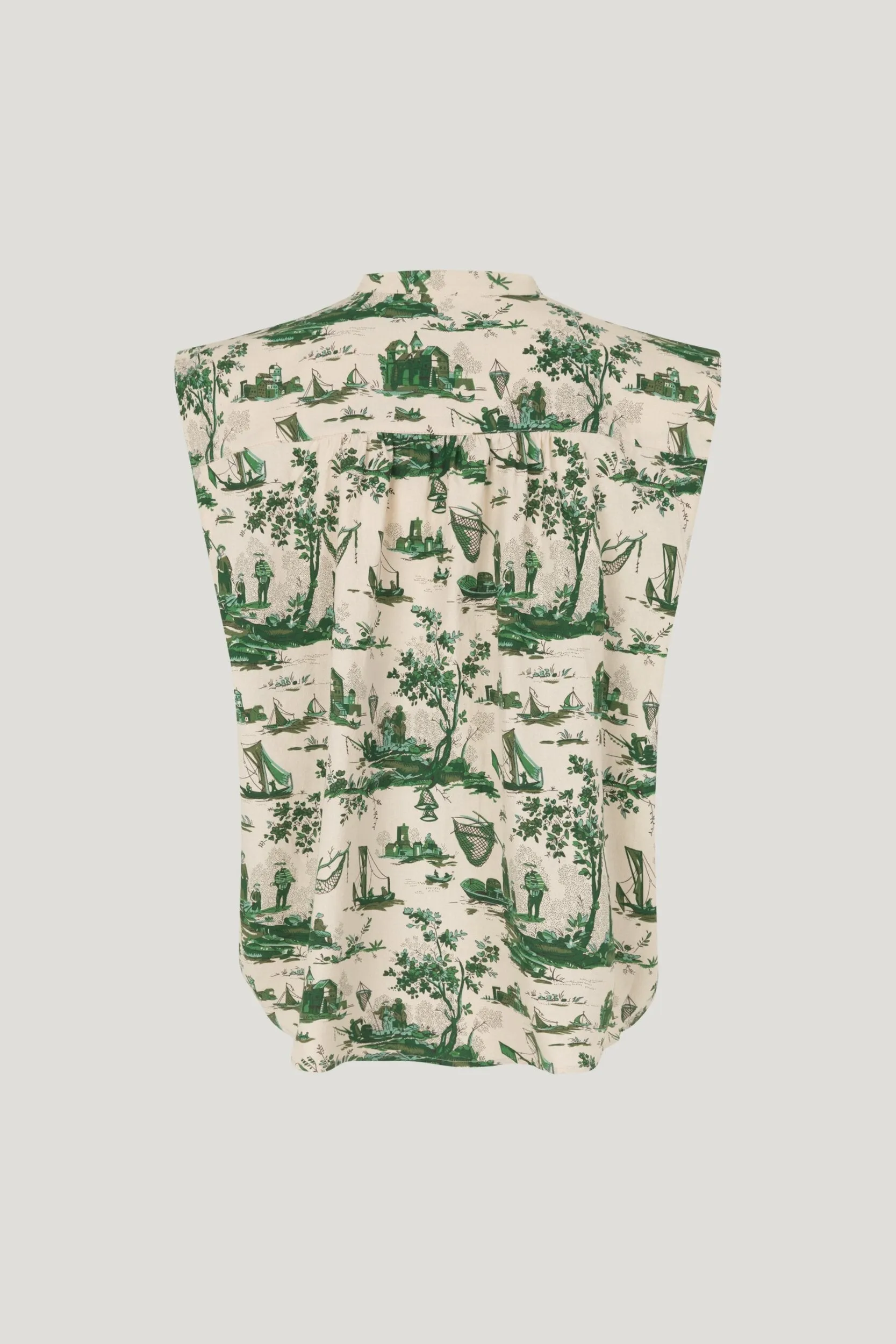 Baum Und Pferdgarten Moureen Blouse Harbour Scape Green