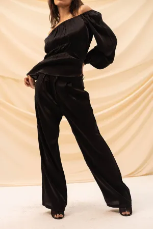 Black Chic Organza Pants
