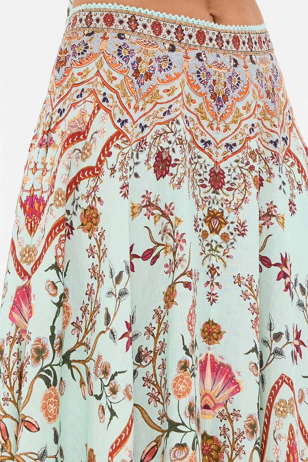 CAMILLA - Maxi Circle Skirt WEAVING WORLDS