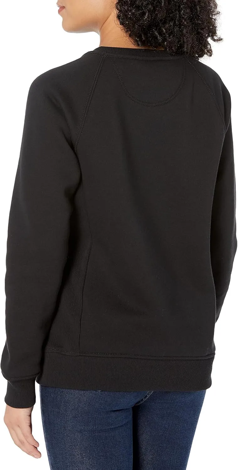 Carhartt Women's Exclusive Midweight Relaxed Fit Graphic Crew Neck Sweatshirt