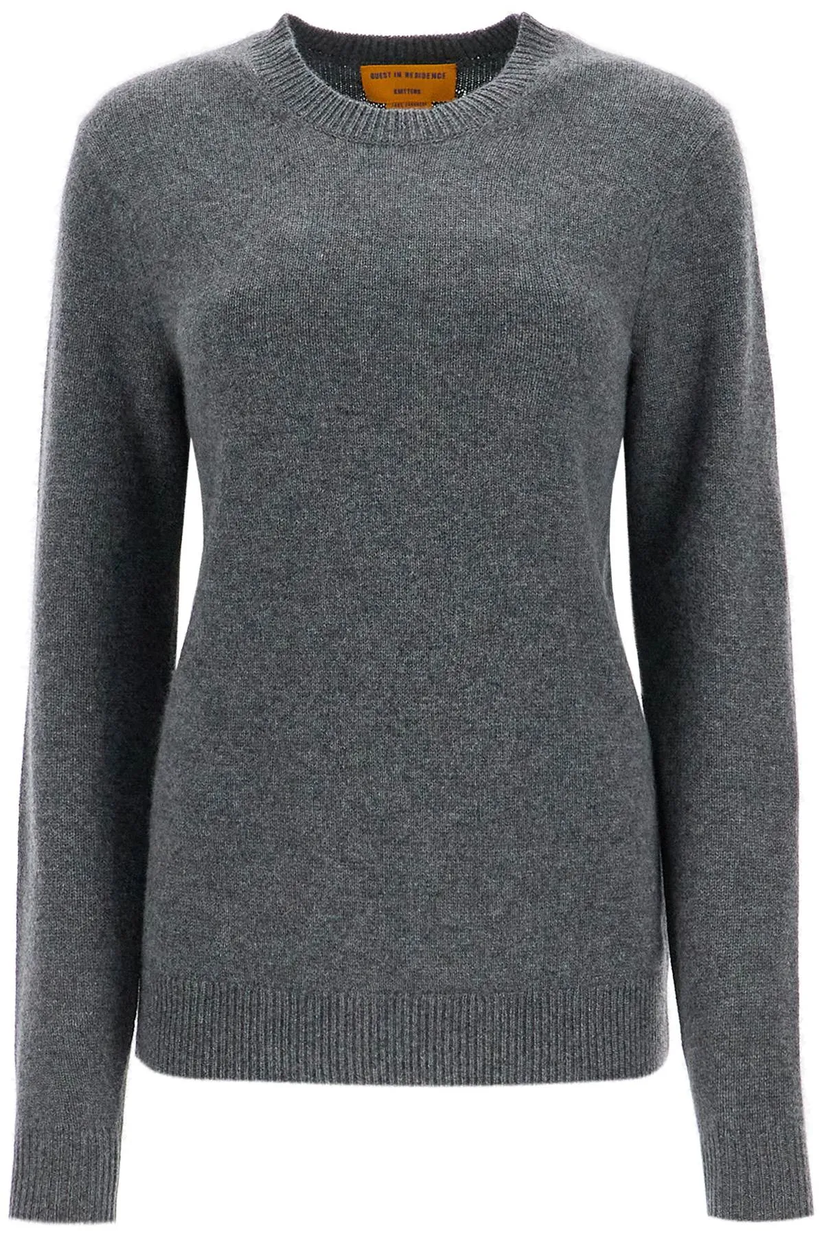 cashmere crewneck pullover U11010JH CHARCOAL