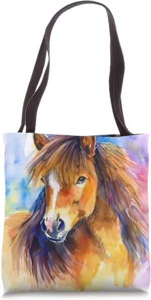Chic Horse Western Horse Tote Bag