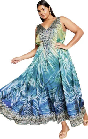 City Chic Women's Afterglow Maxi Dress