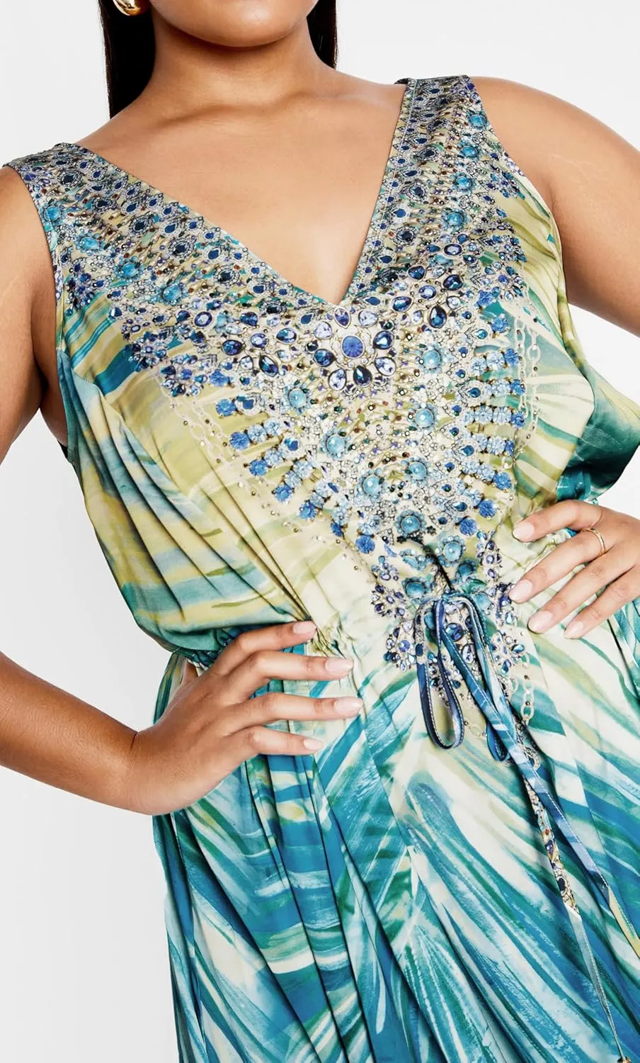 City Chic Women's Afterglow Maxi Dress
