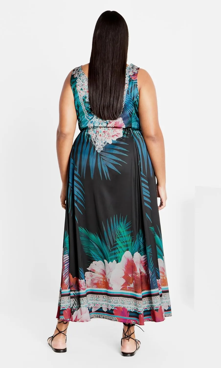 City Chic Women's Afterglow Maxi Dress