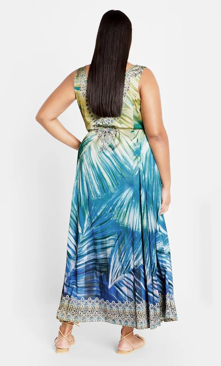 City Chic Women's Afterglow Maxi Dress