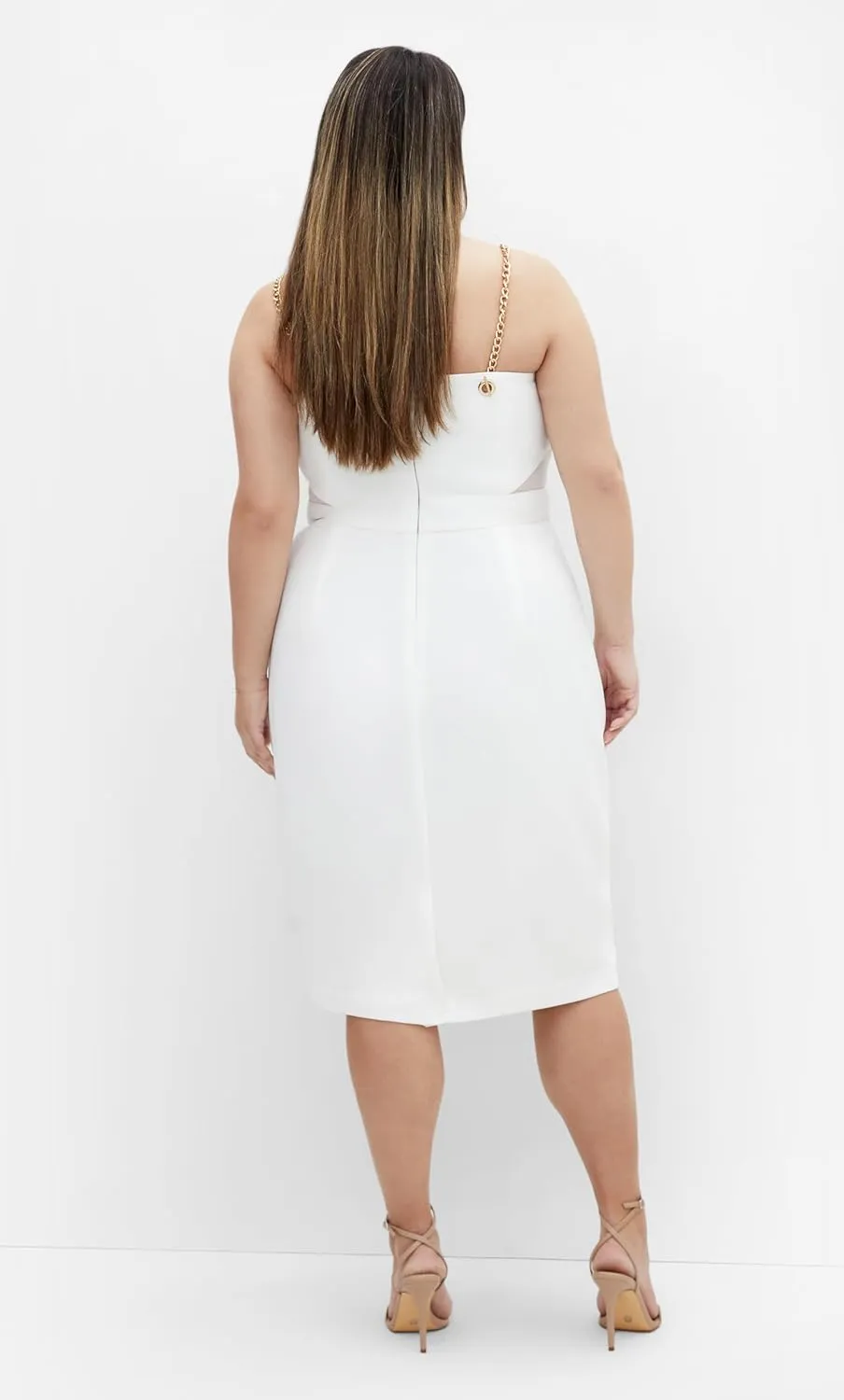 City Chic Women's Dress Ann Chain