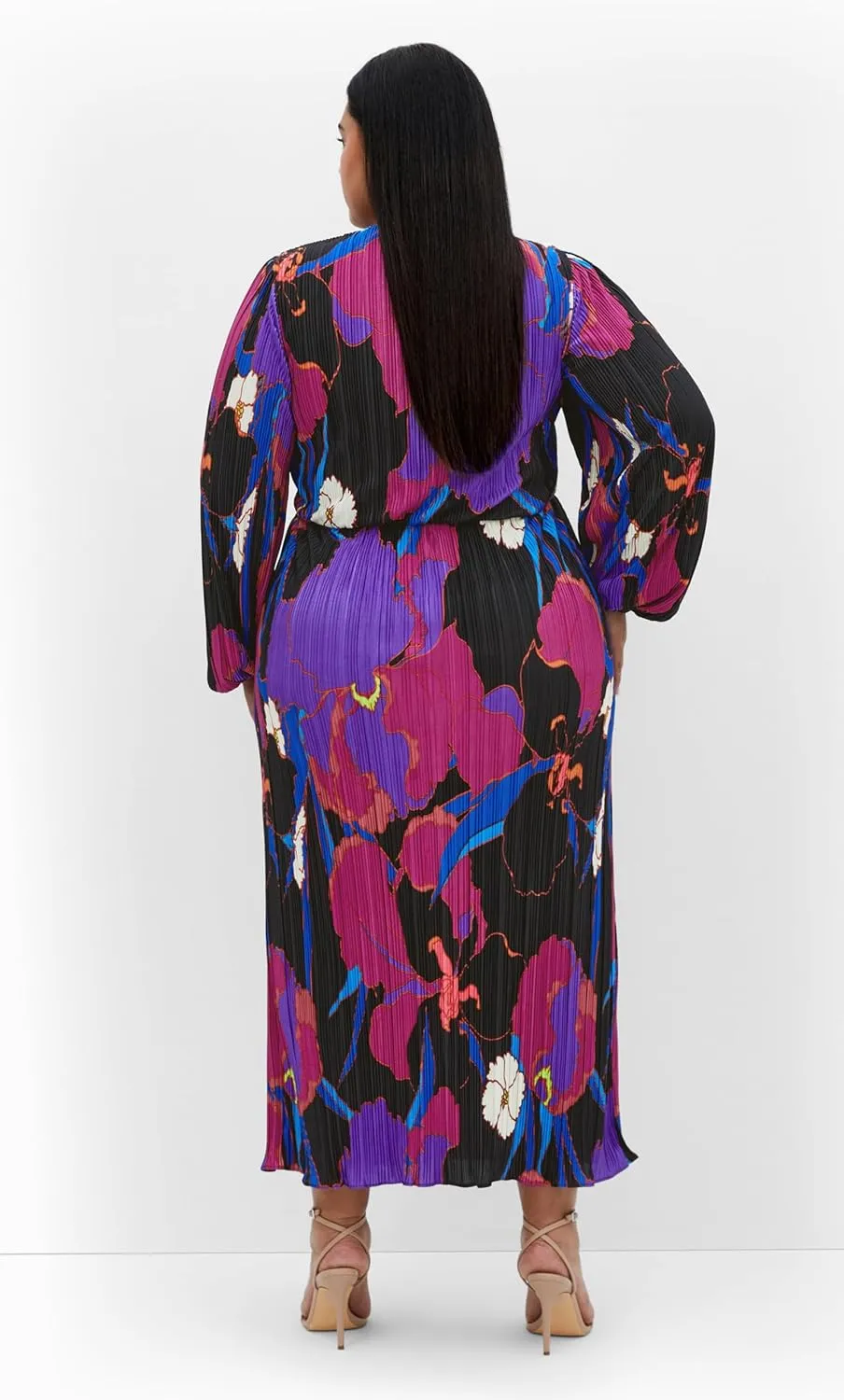 City Chic Women's Plus Size Dress-Kaya Print Maxi