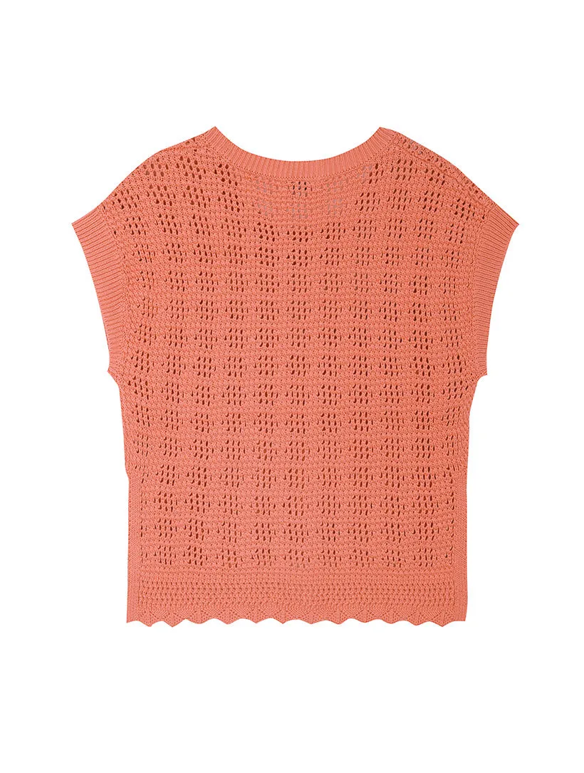 Crochet Relaxed Vest