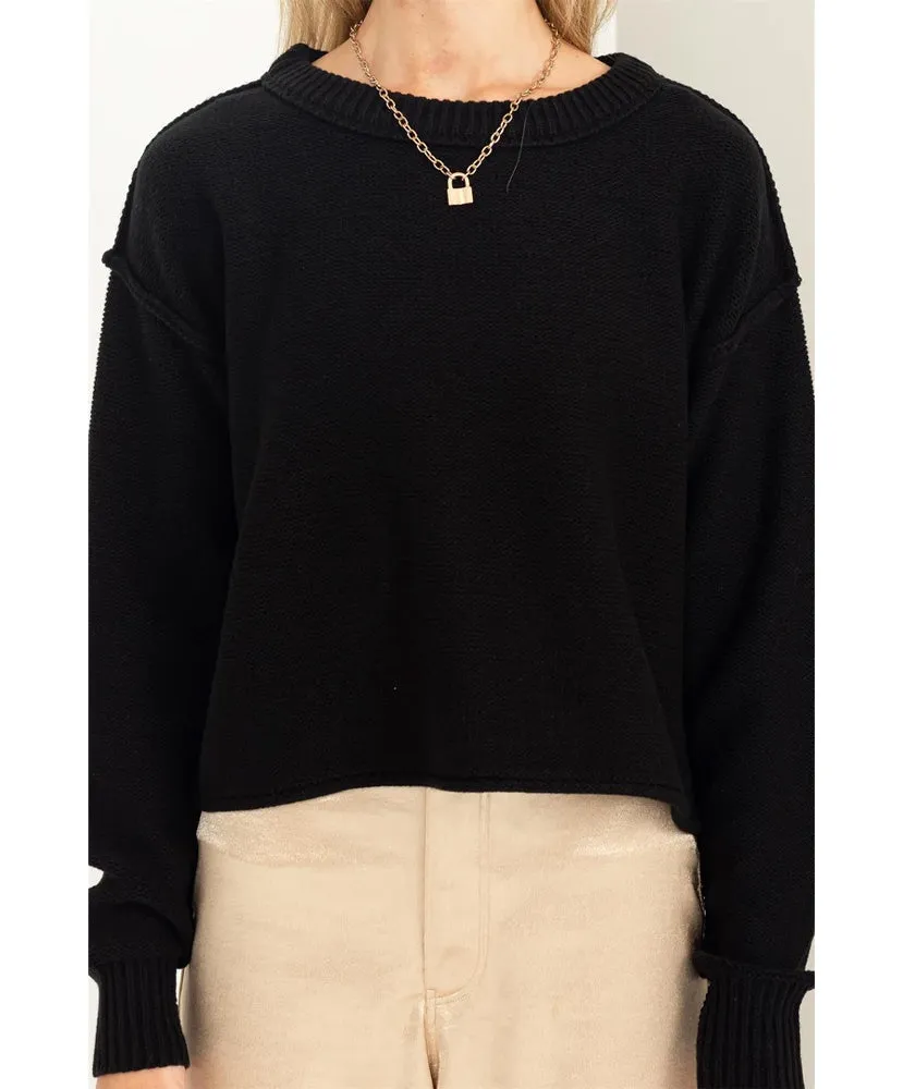 Cuddly Class Long Sleeve Sweater