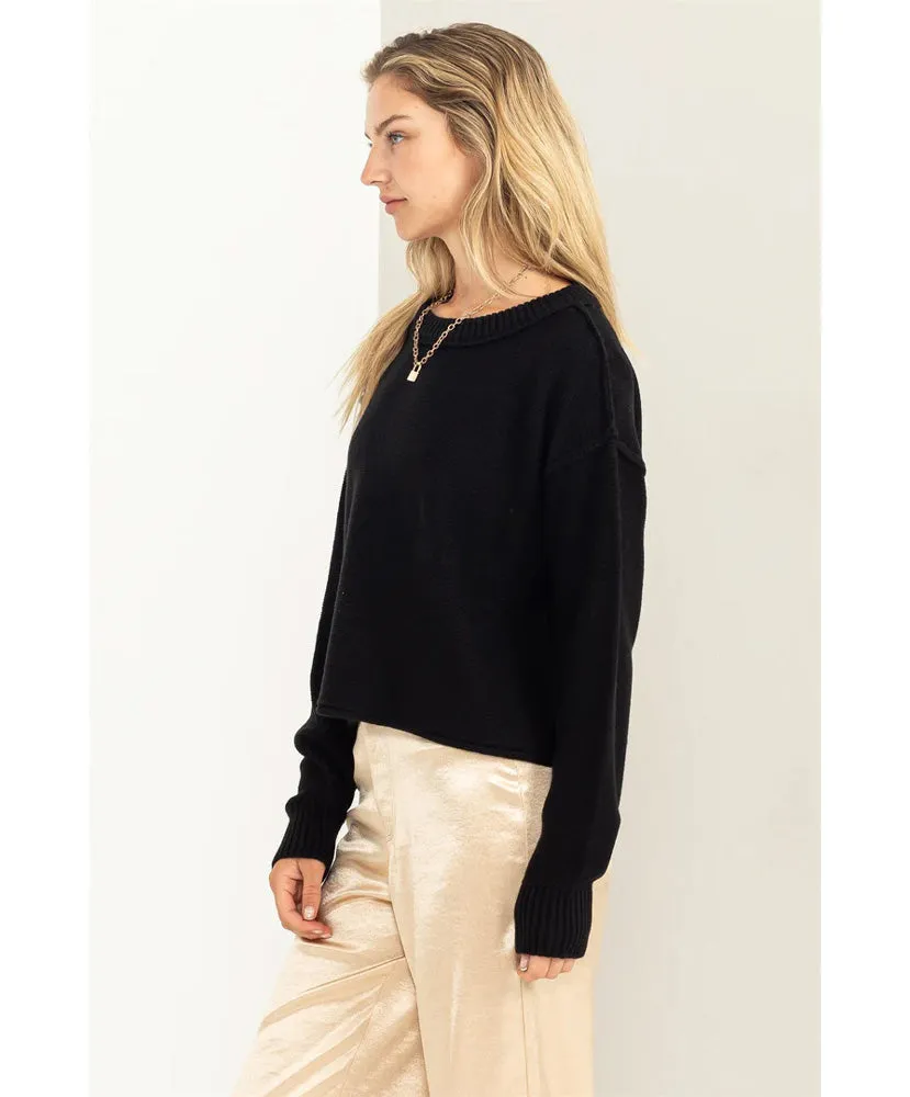 Cuddly Class Long Sleeve Sweater