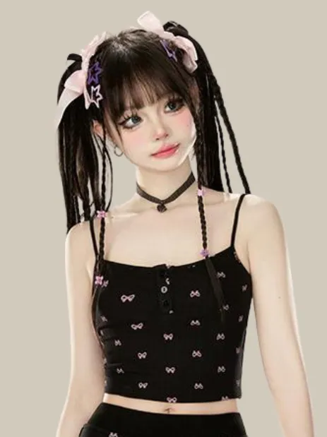Dress Lazy Chic Pants Cardigan   Black Bootcut Suspender
