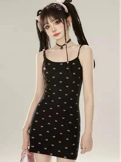 Dress Lazy Chic Pants Cardigan   Black Bootcut Suspender