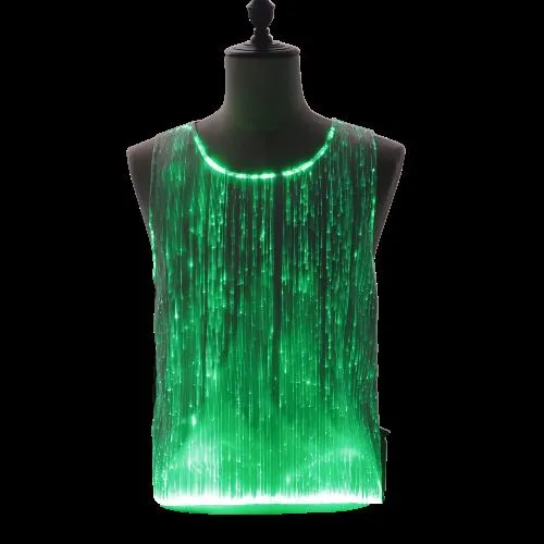 Fiber Optic Mens Tank Top