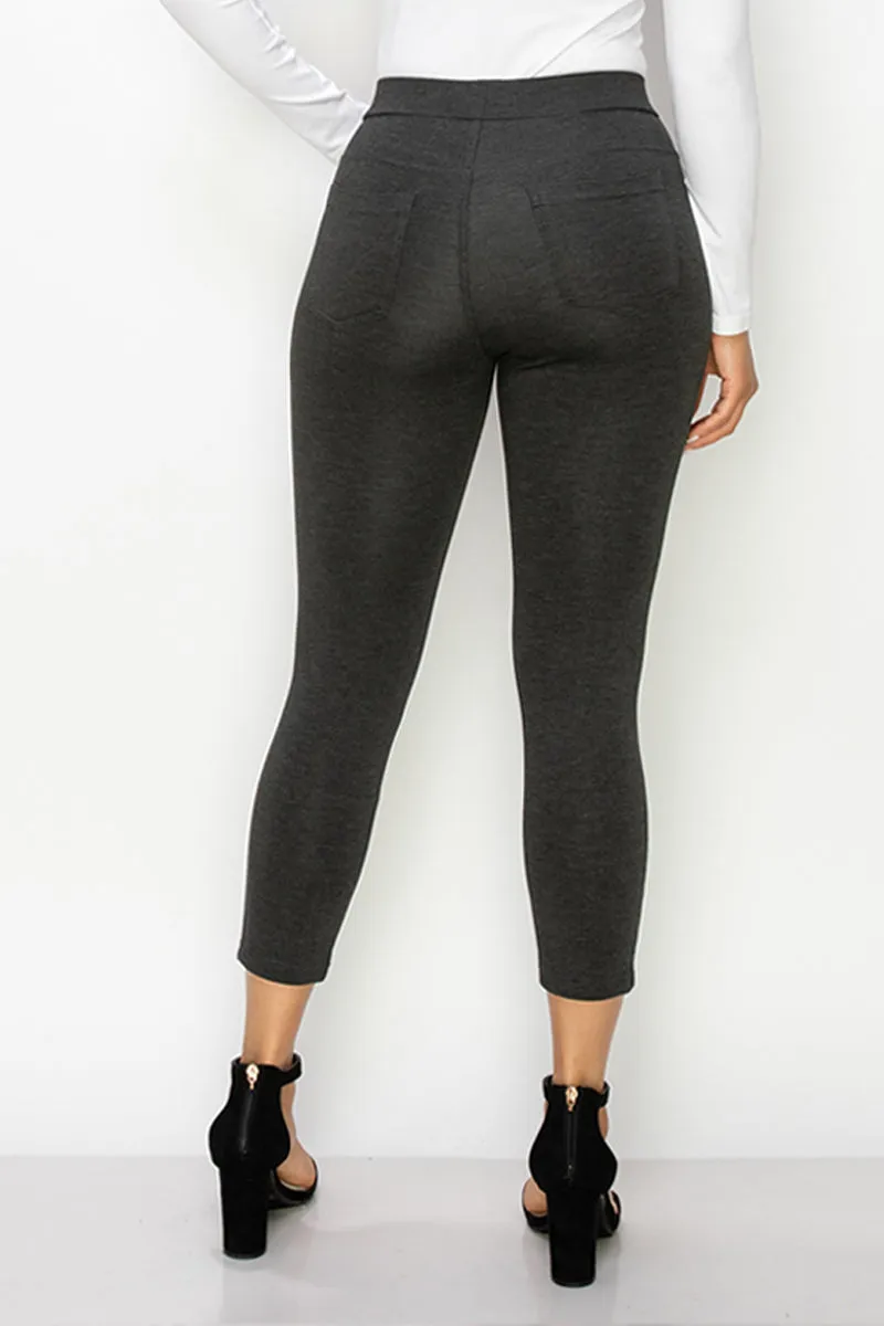 Forever Chic Capri Ponte Pants