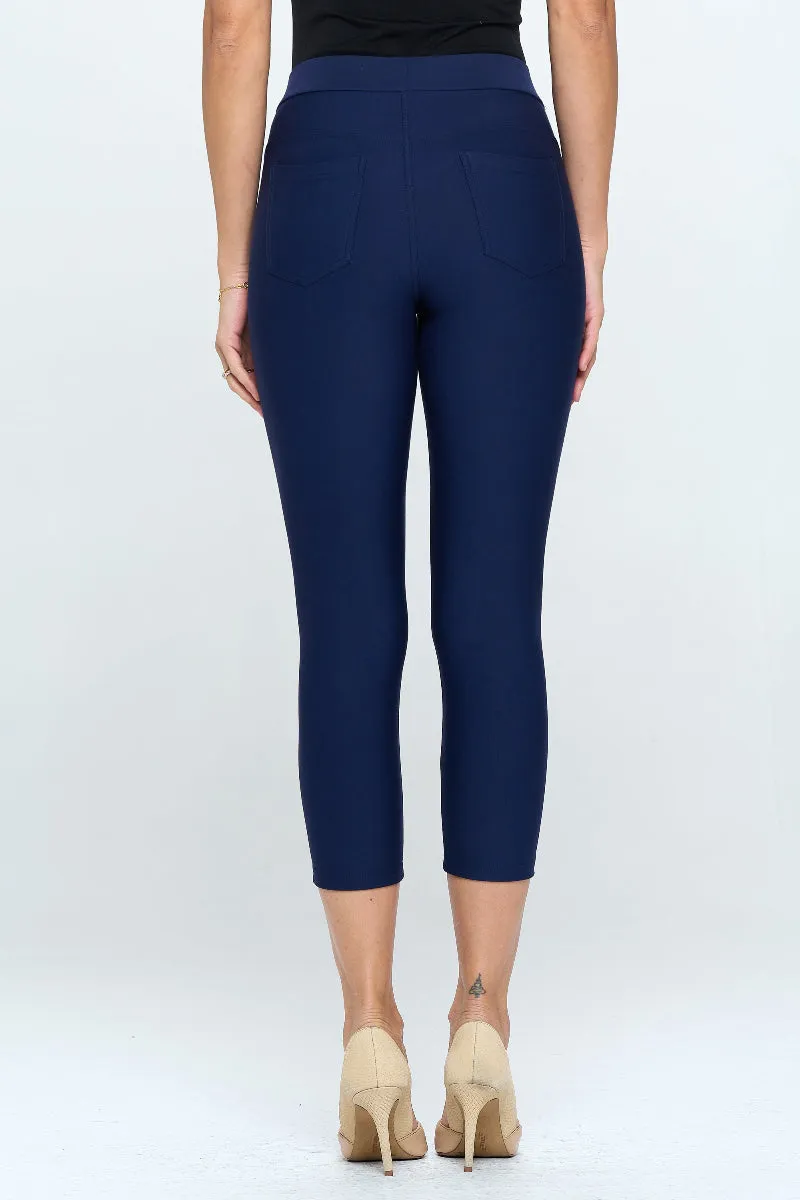 Forever Chic Capri Ponte Pants