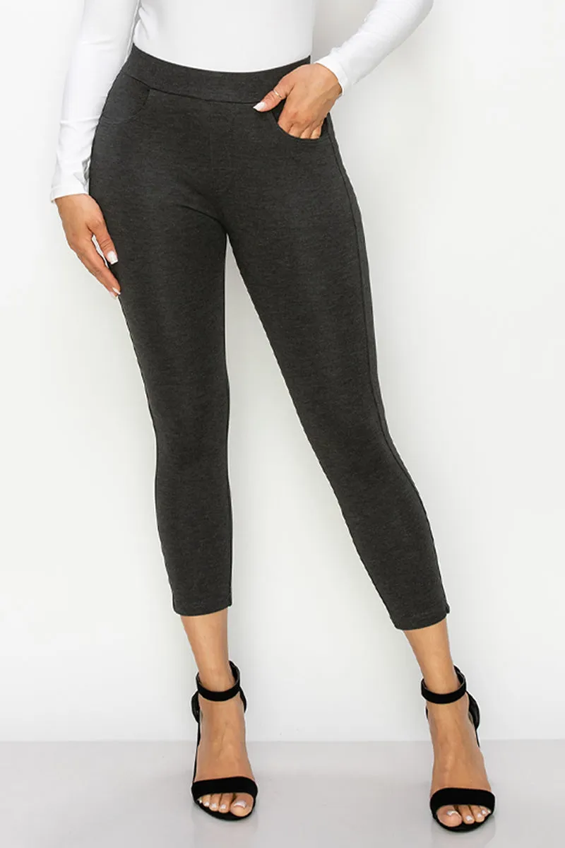 Forever Chic Capri Ponte Pants