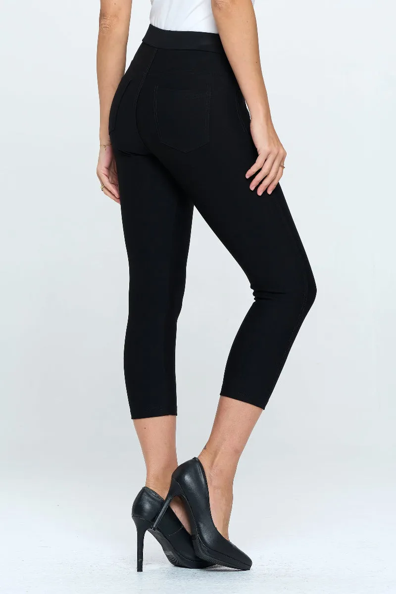 Forever Chic Capri Ponte Pants