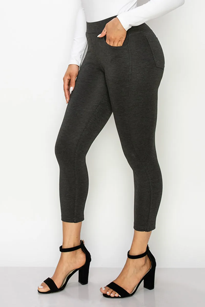 Forever Chic Capri Ponte Pants