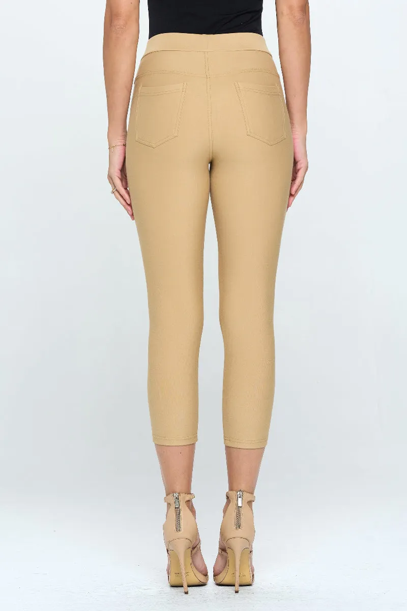 Forever Chic Capri Ponte Pants