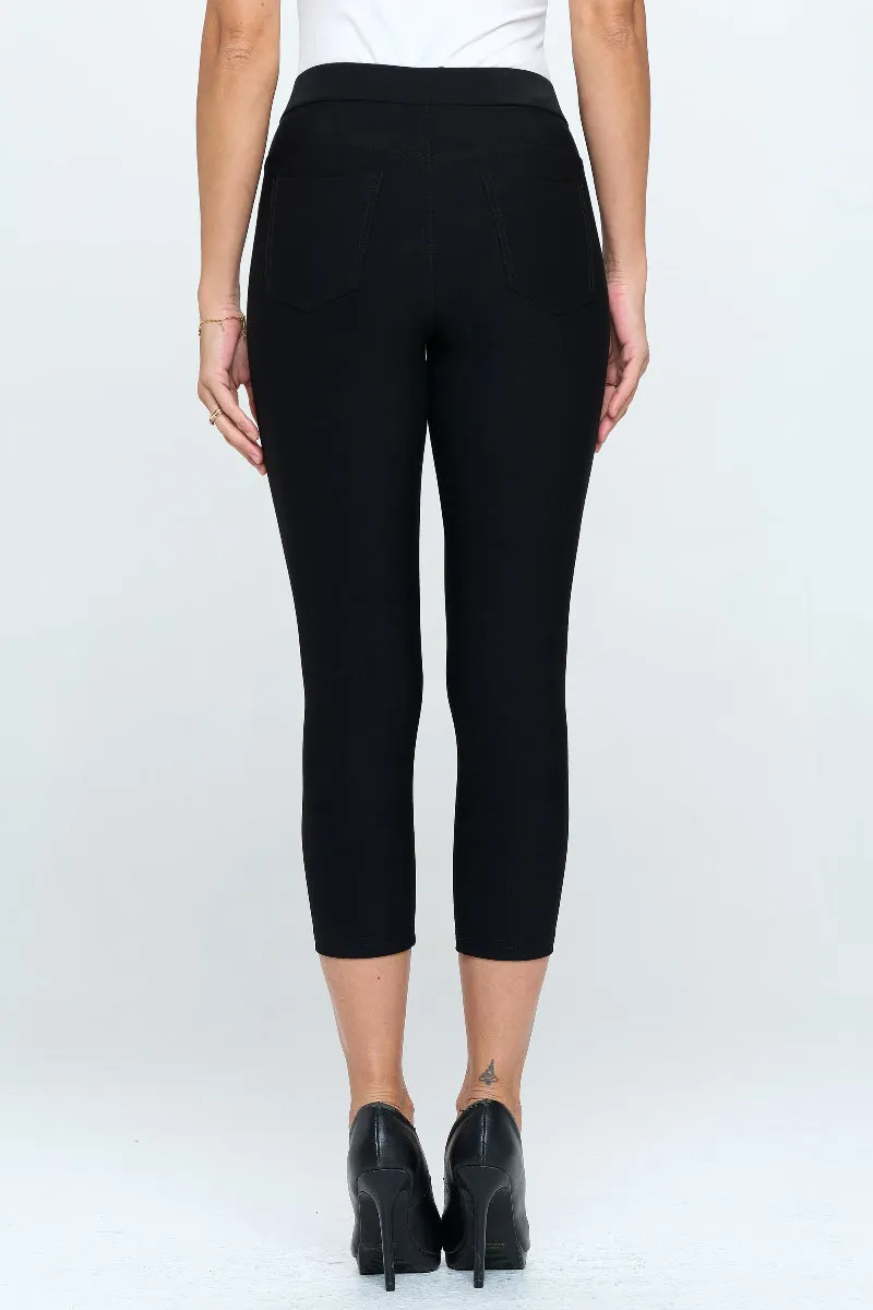 Forever Chic Capri Ponte Pants