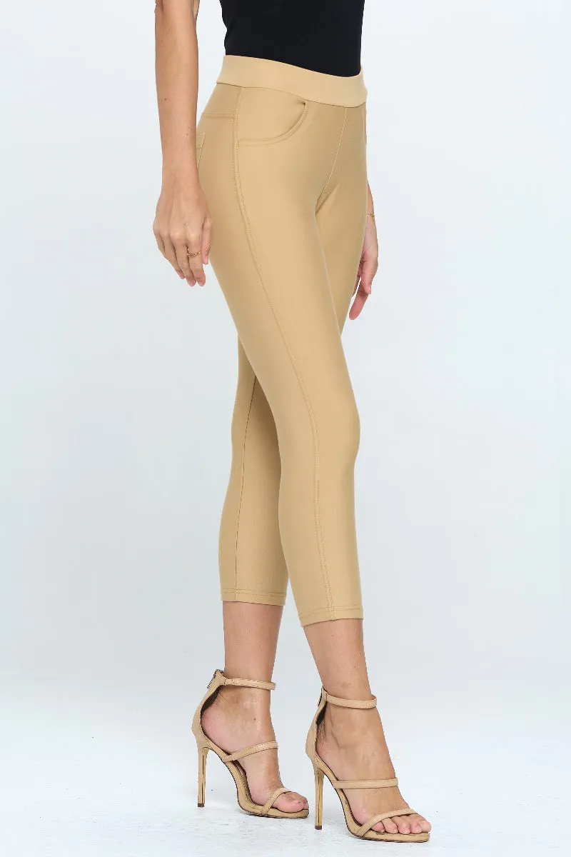 Forever Chic Capri Ponte Pants