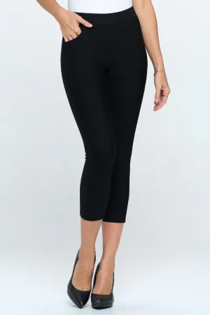 Forever Chic Capri Ponte Pants
