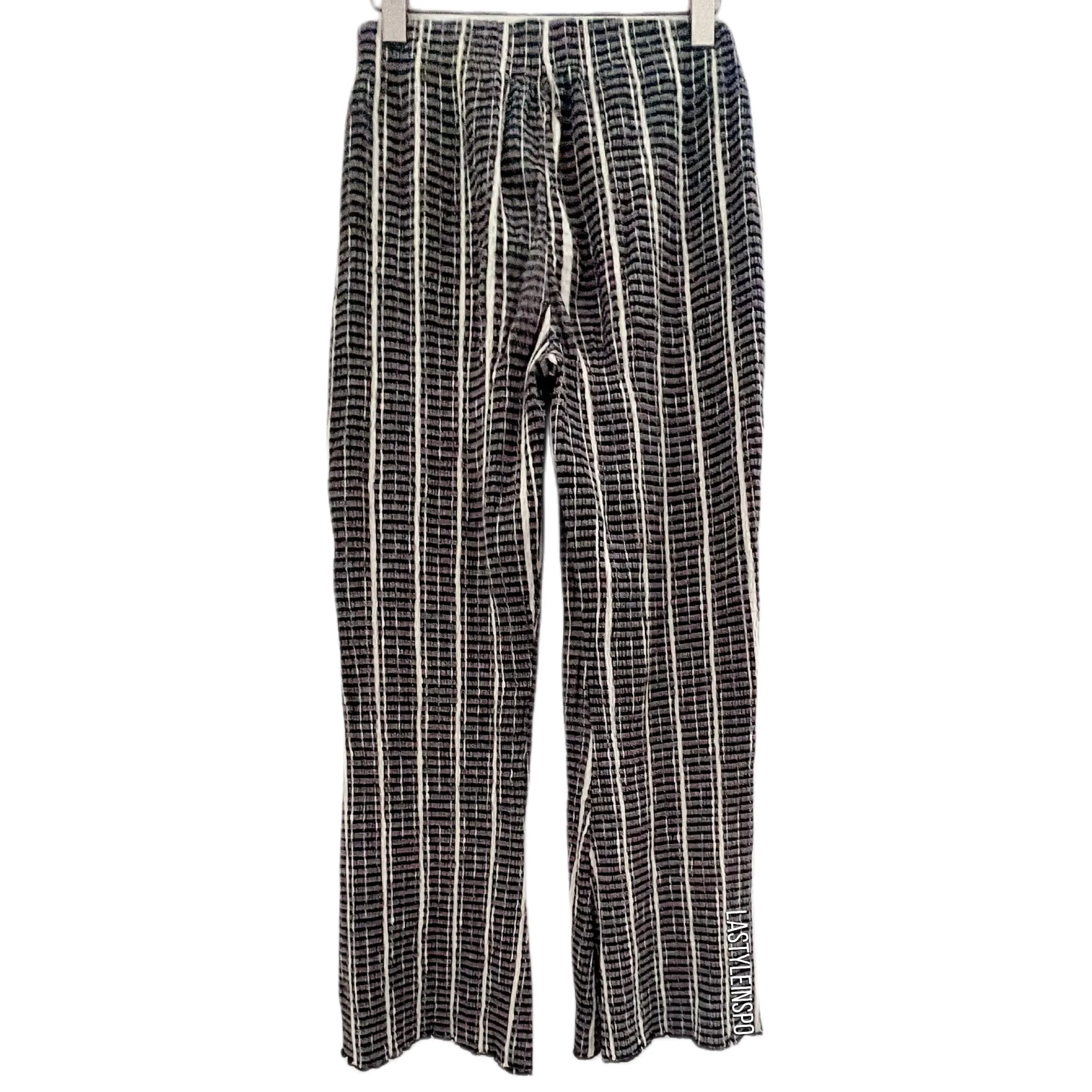 Free People Boho Chic Plaid Beachy Casual Pants Size Small