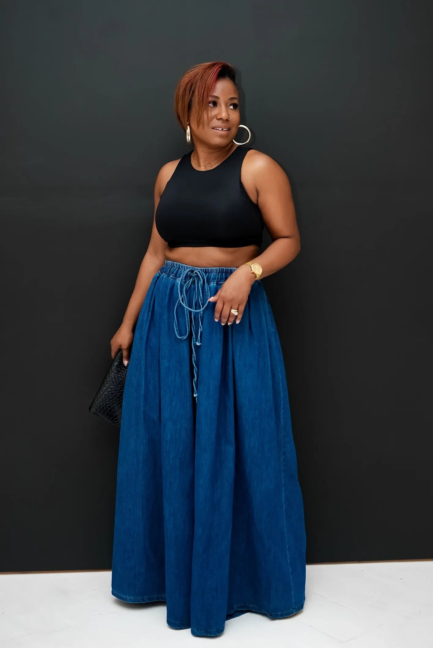Gaucho Denim (Dark Blue)