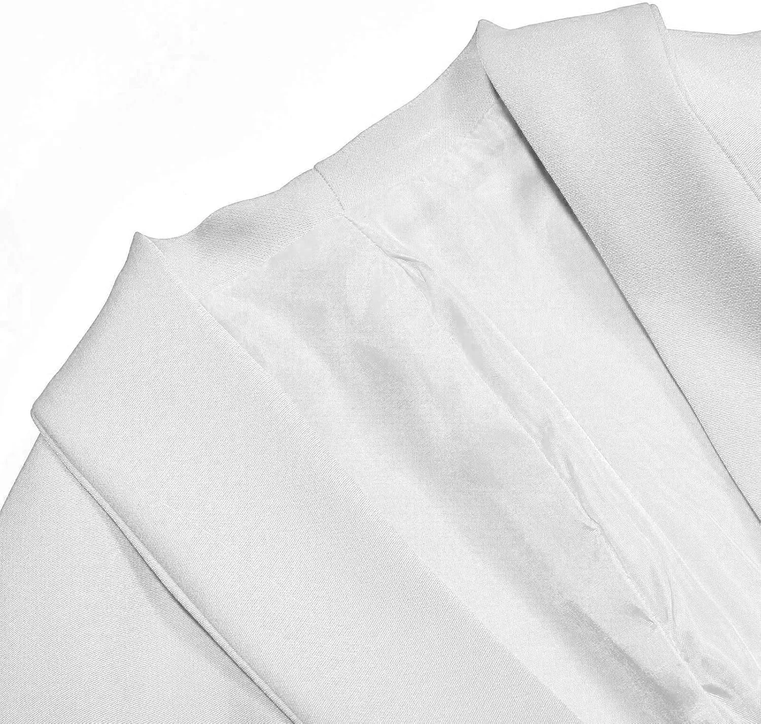 Girls Solid Blazer Jacket Long Sleeve Shawl Collar Open Front Inner Pocket Formal Blazers for Kids Size 3-14 Year