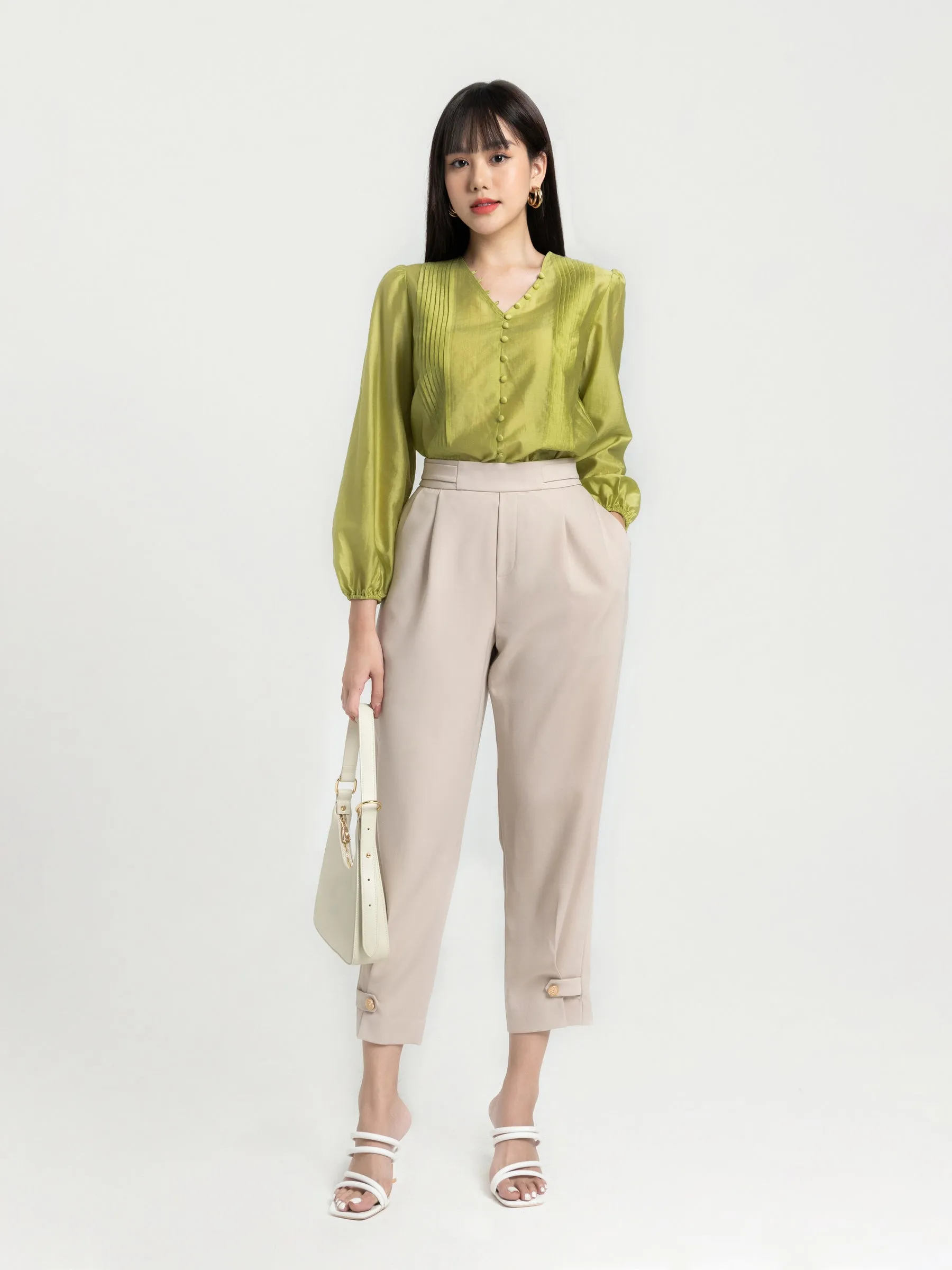 High Waisted Baggy Pants
