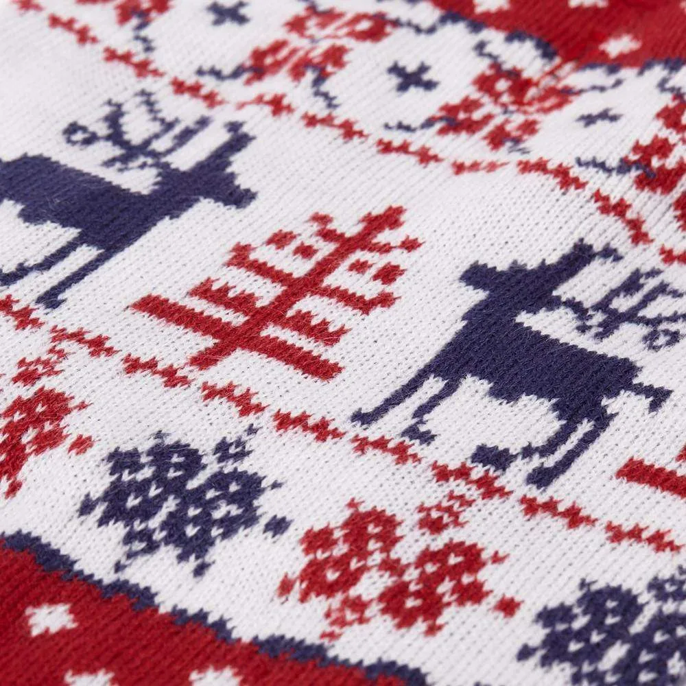 Holiday Family Matching Sweater in Tango Red for All