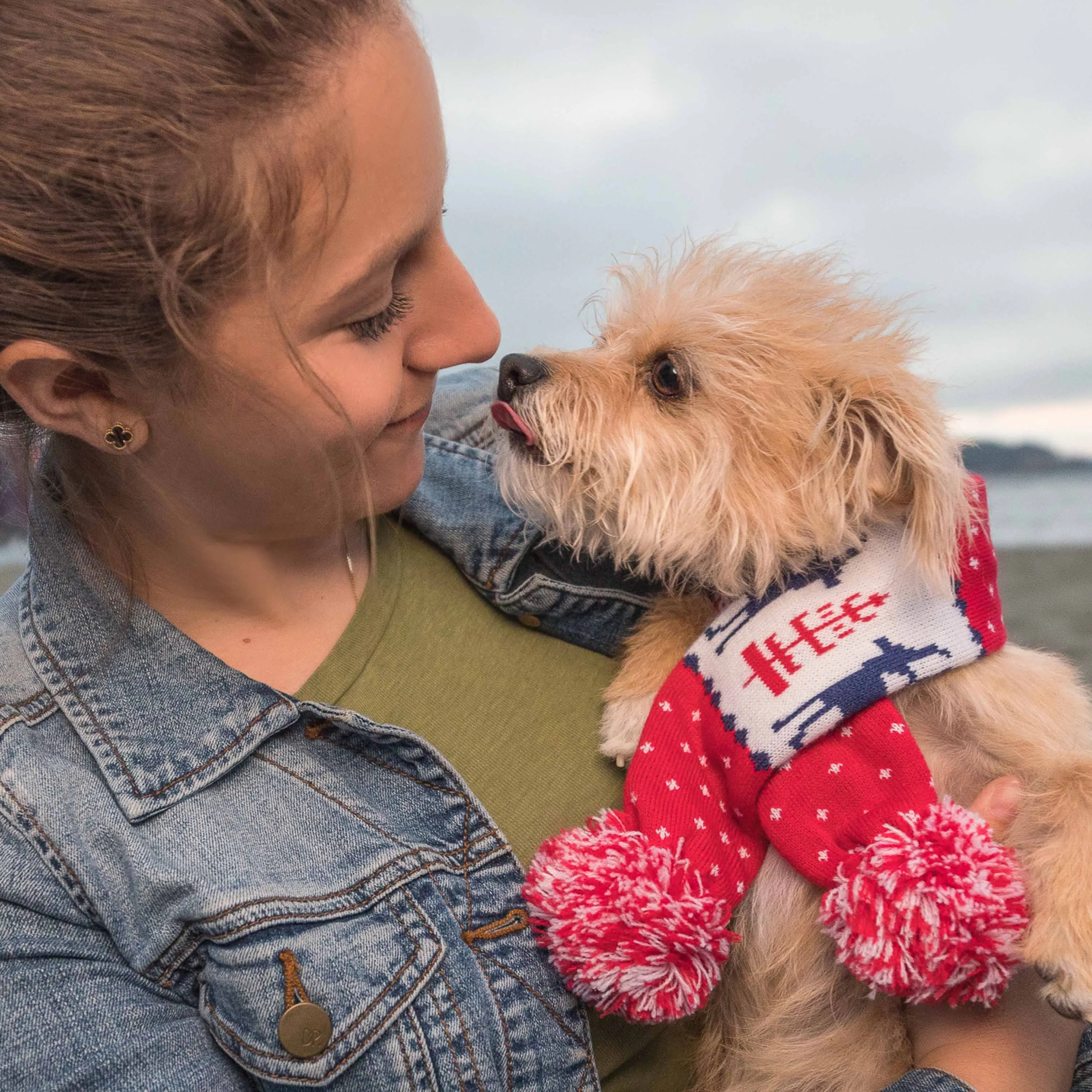 Holiday Family Matching Sweater in Tango Red for All