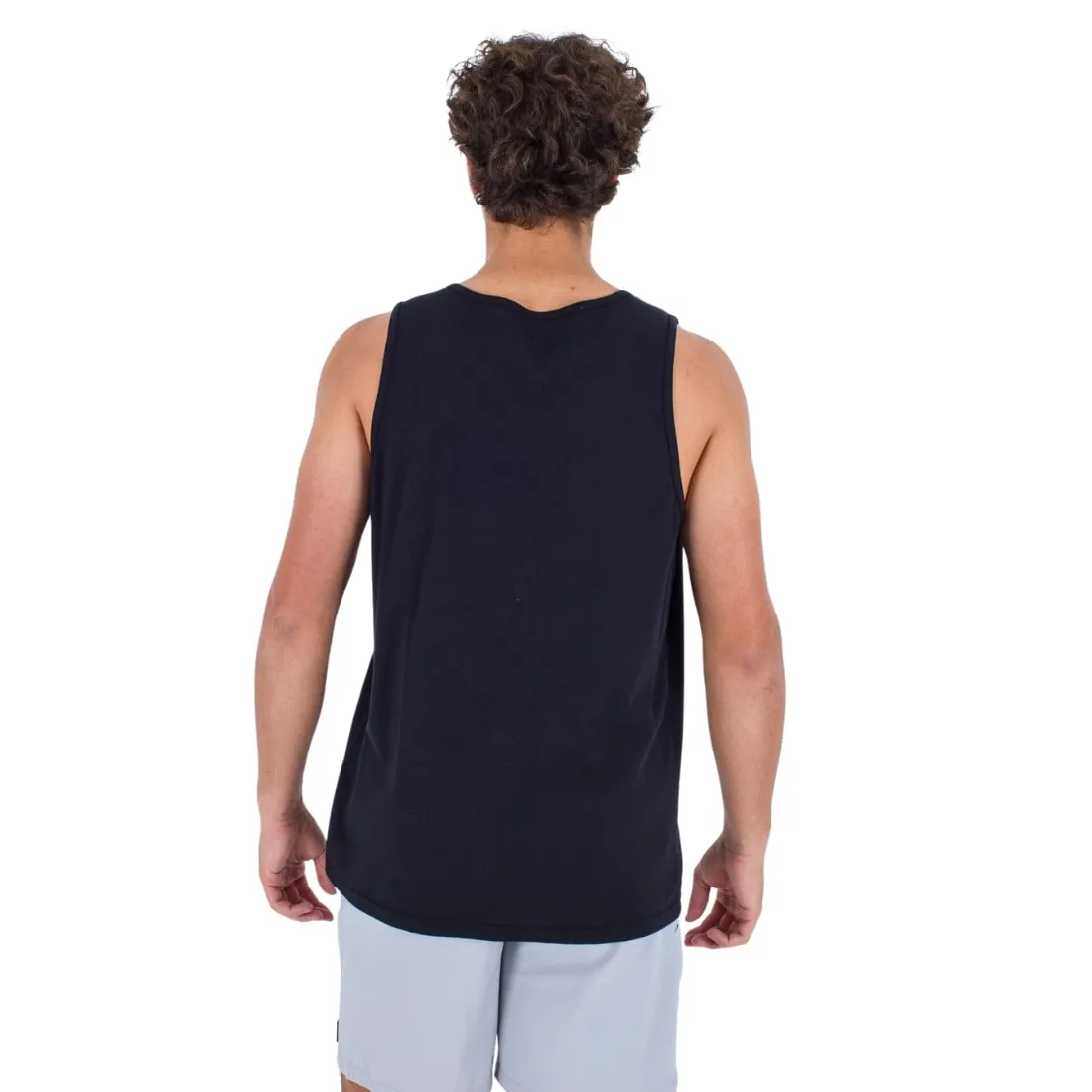 Hurley Everyday One & Only Solid Tank Top Vest - Black
