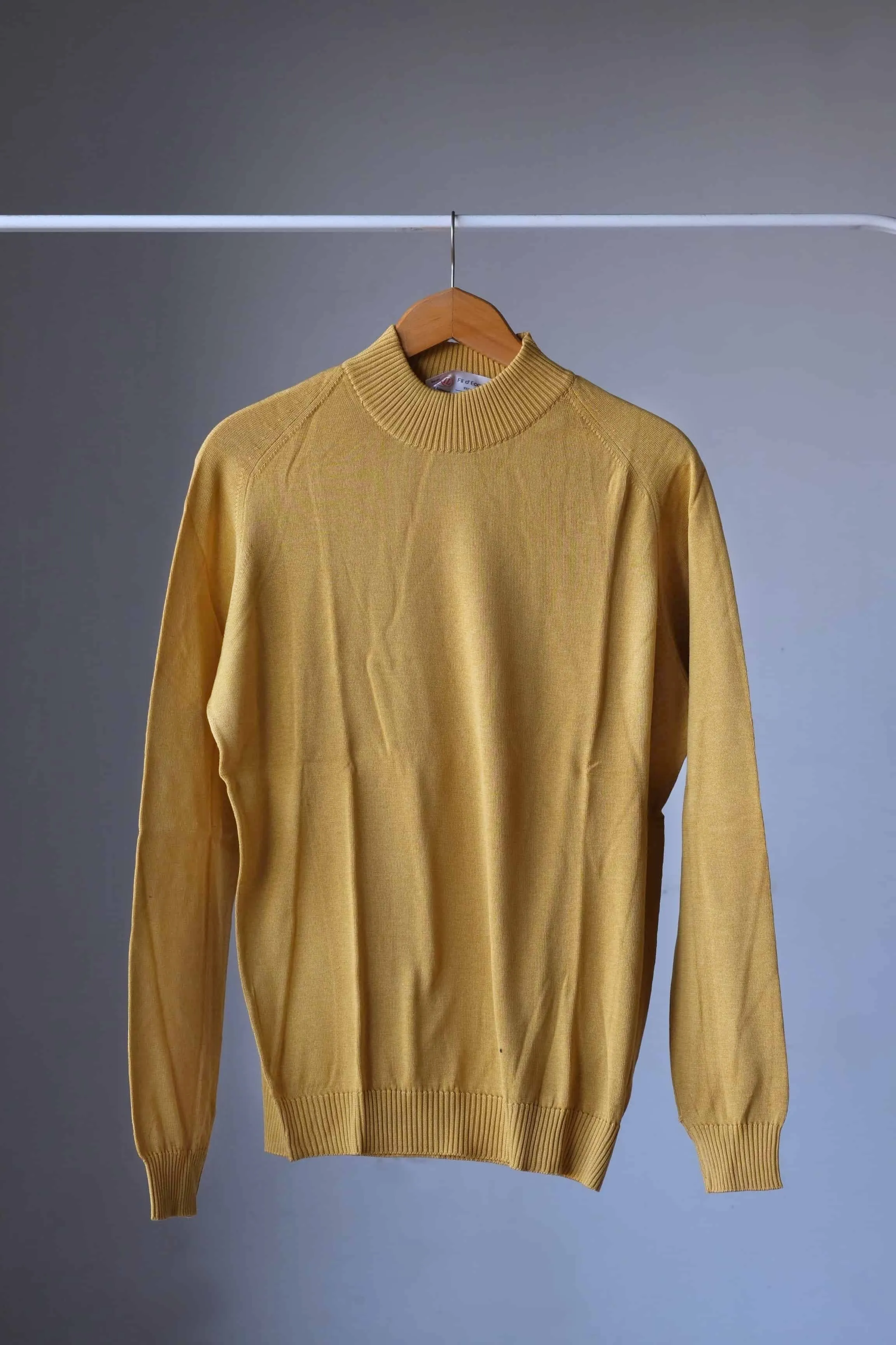 IRIL High Neck 70s Cotton Sweater