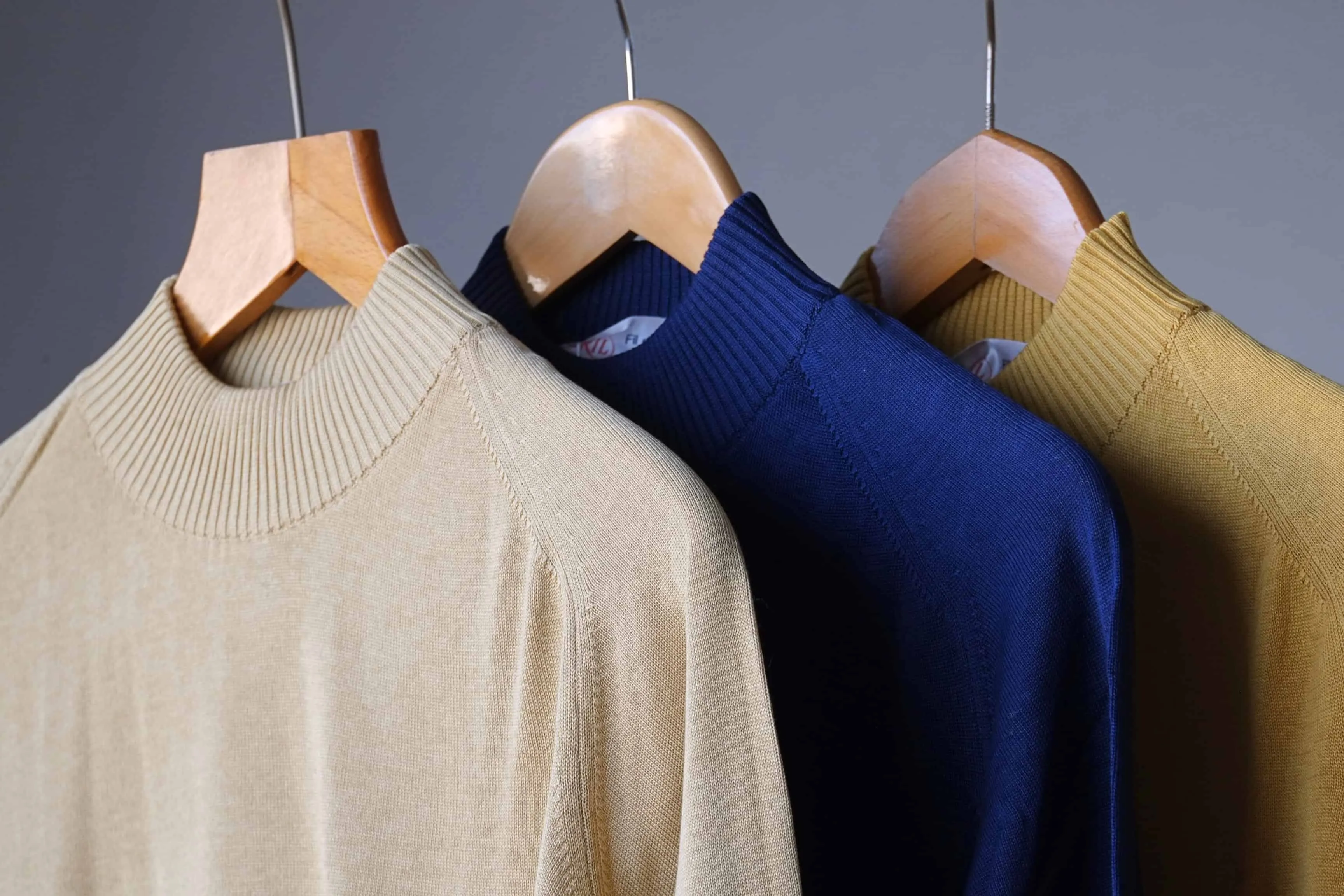 IRIL High Neck 70s Cotton Sweater