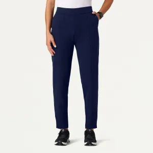 Jaanuu Women's Lio Tapered 5-Pocket Scrub Pant - Midnight Navy