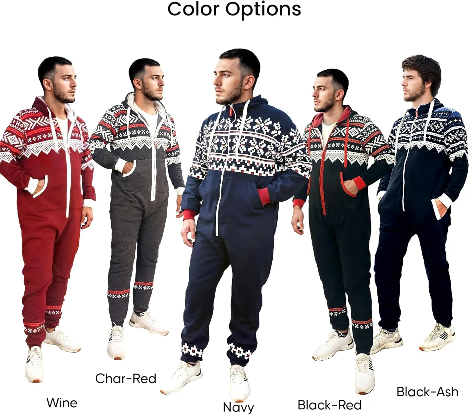 Juicy Trendz Adult Onesie Pajamas for Men are the perfect cozy stock filler