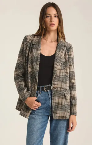 Kingston Relaxed Blazer - Earthen Grey