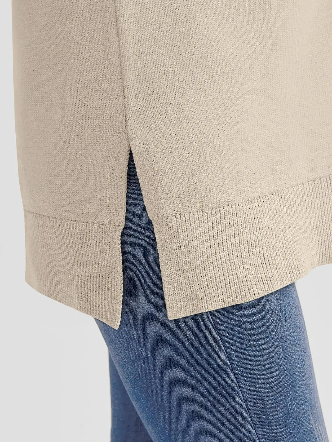 LILLUSORY Women V Neck Sweater Vest Oversized Long Cardigan Casual Vest Tops 2024 Trendy