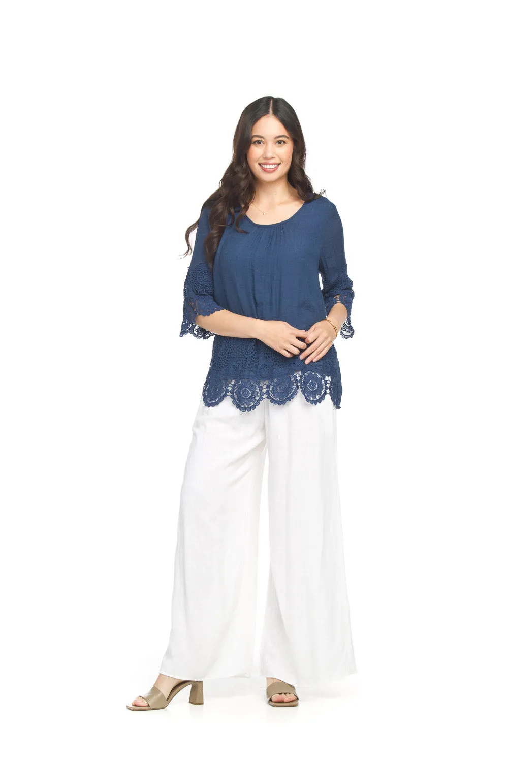 Linen Wide Leg Pants