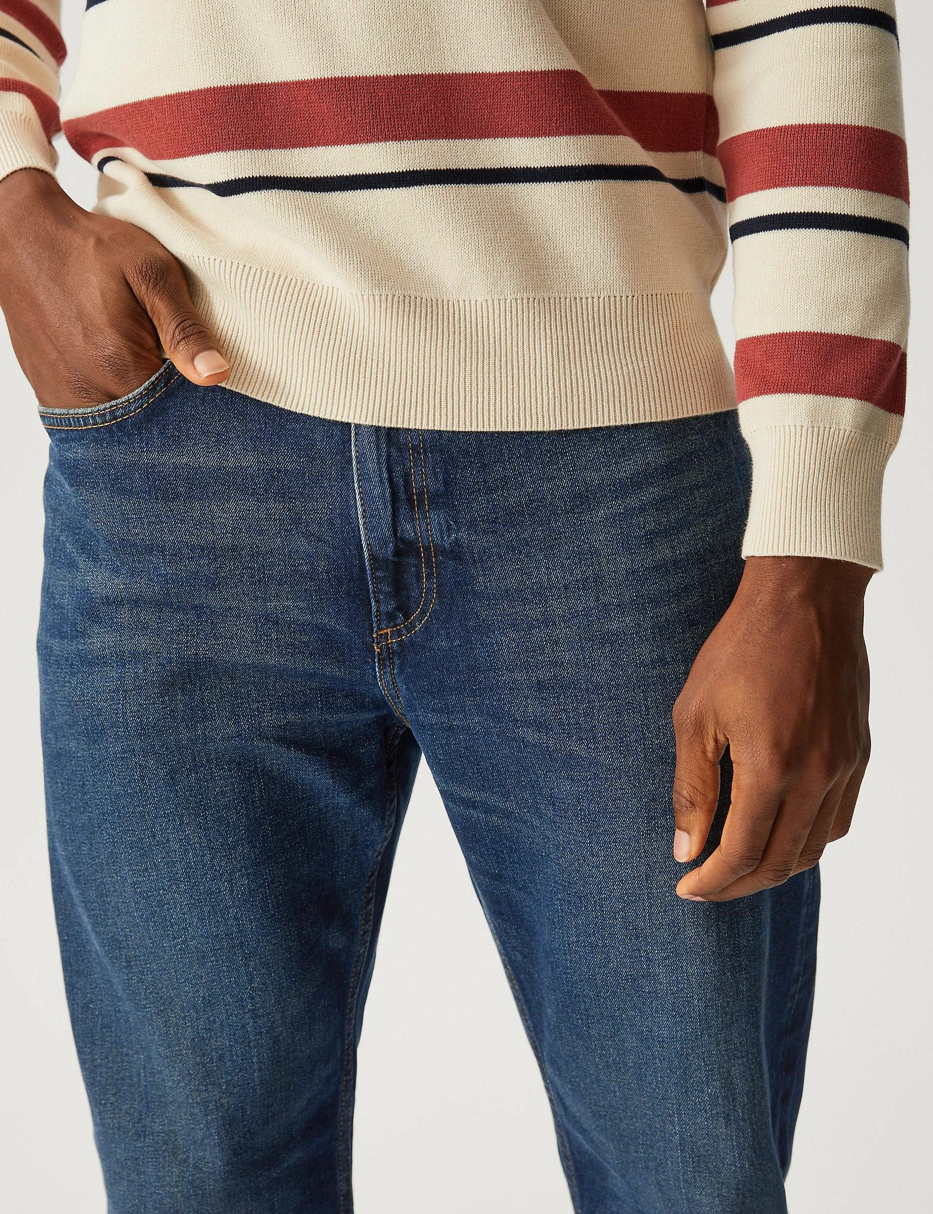 Marks & Spencer Vintage Relaxed Jeans in Indigo