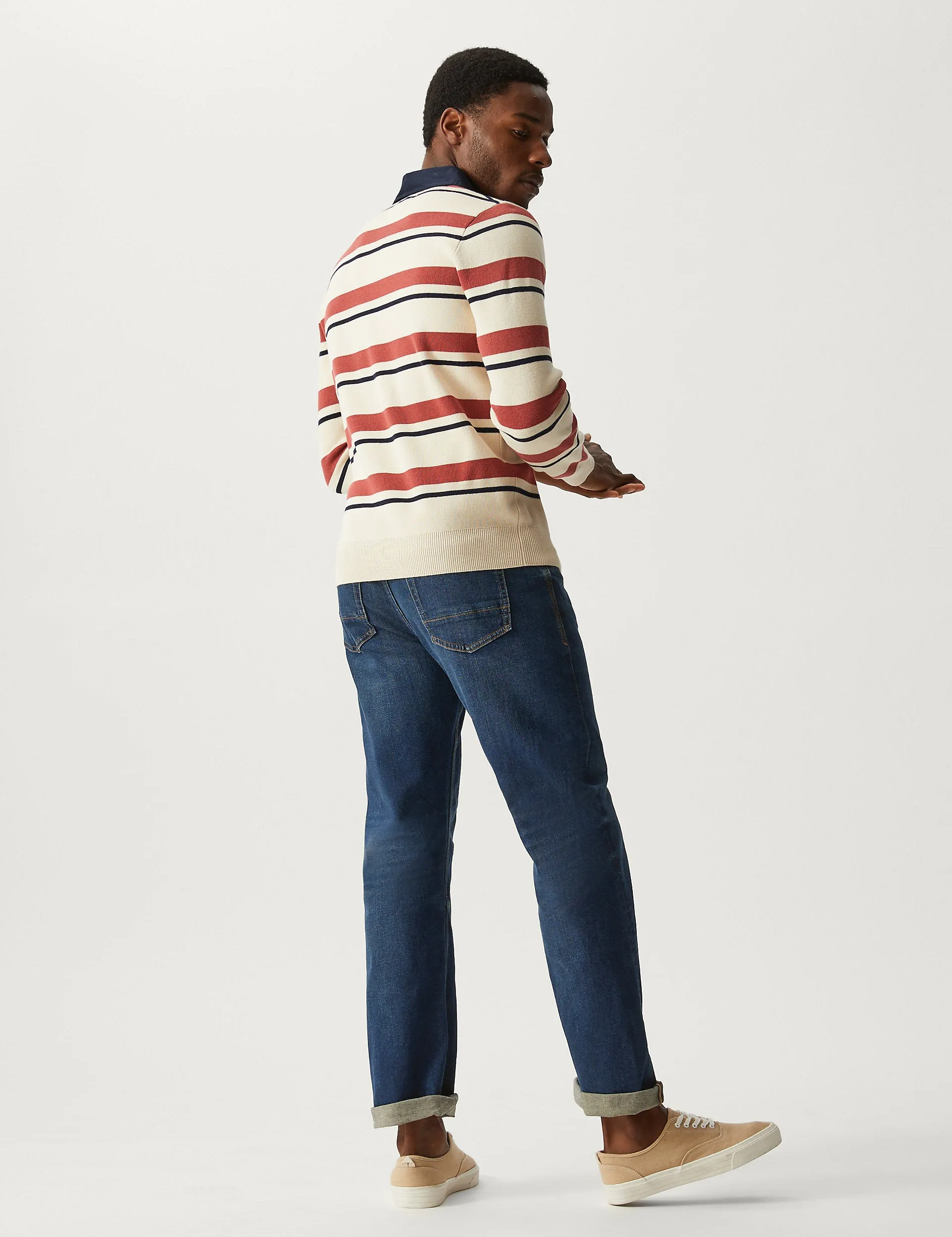 Marks & Spencer Vintage Relaxed Jeans in Indigo