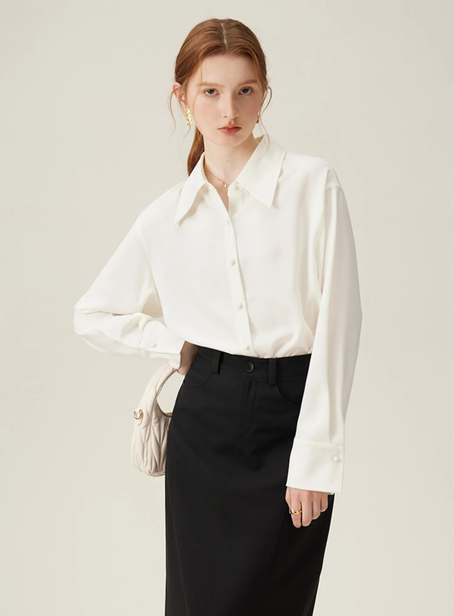 Mint Mambo Professional Satin Shirt